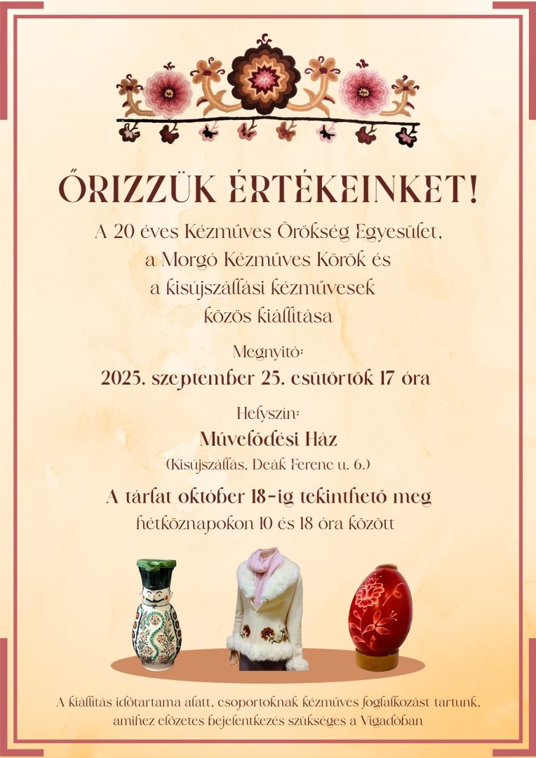 Őrizzük értékeinket! – 2025. szeptember 25.