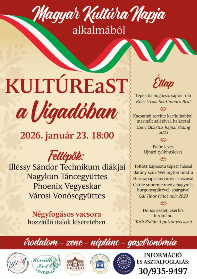 KULTÚREaST – 2026. január 23.