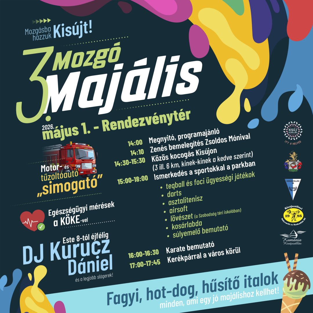 Mozgó Majális – 2026. május 1.