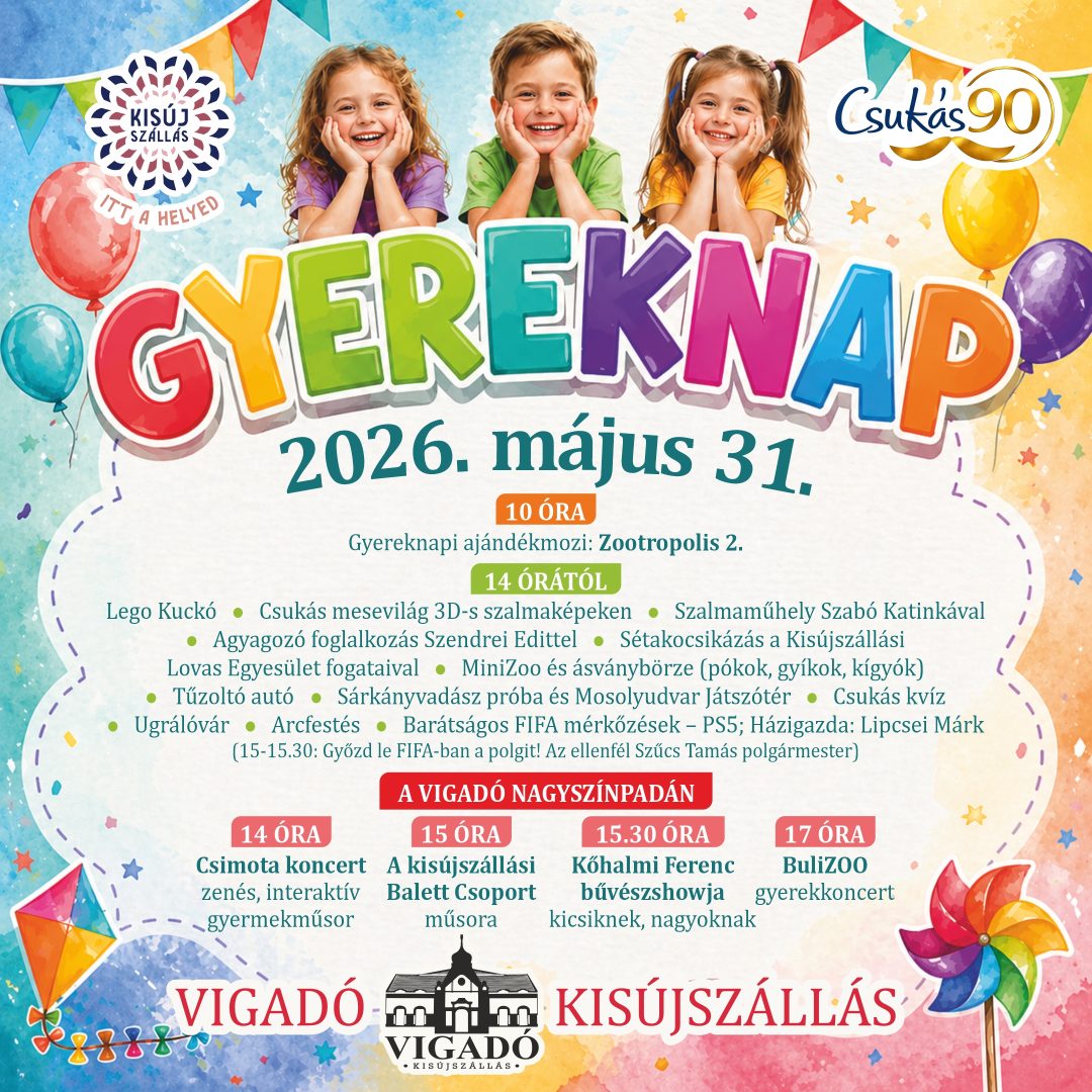 Gyereknap – 2026. május 31.