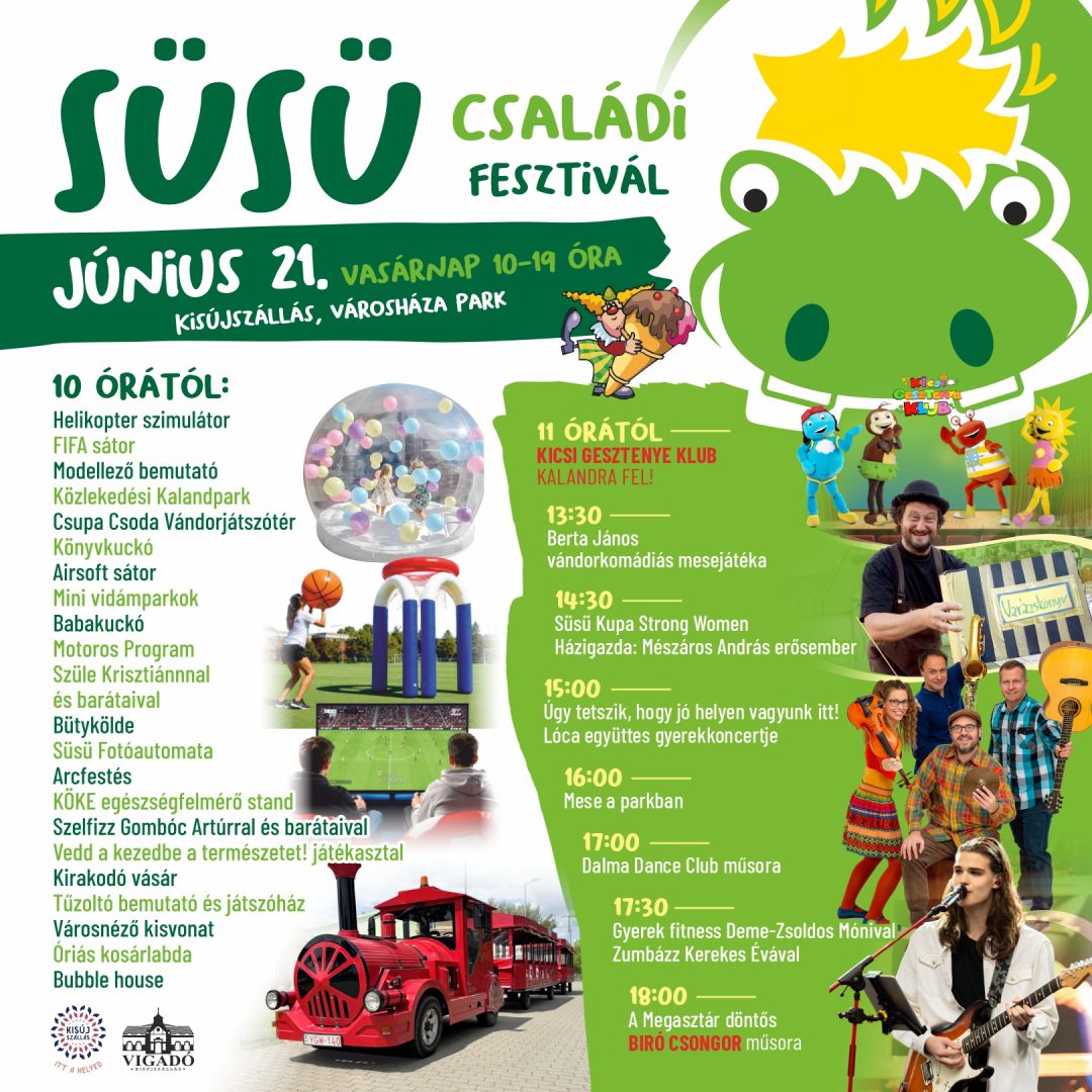 Süsü Családi Fesztivál – 2026. június 21.