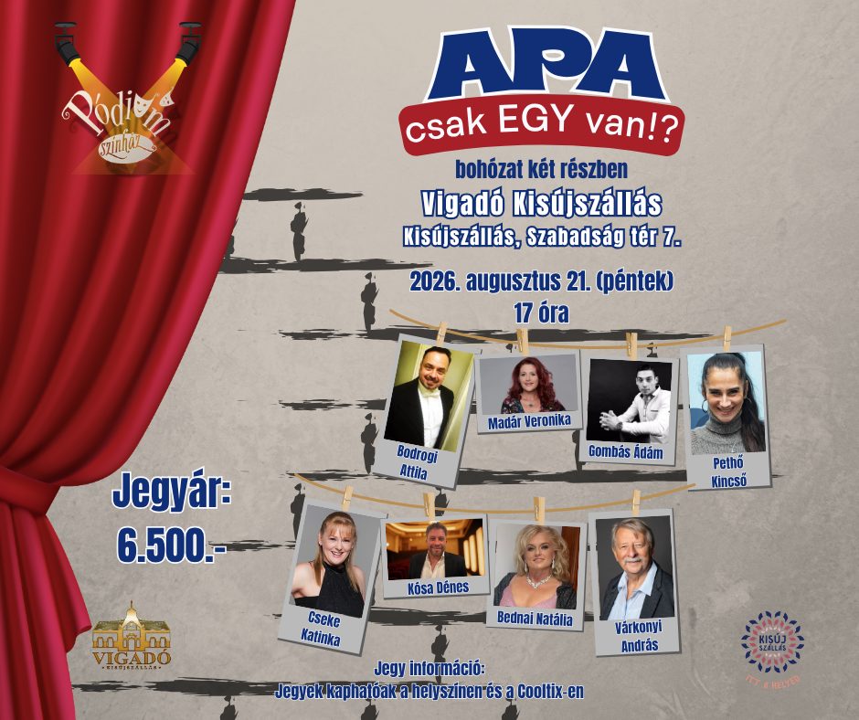 Apa csak egy van?! – 2026. augusztus 21.