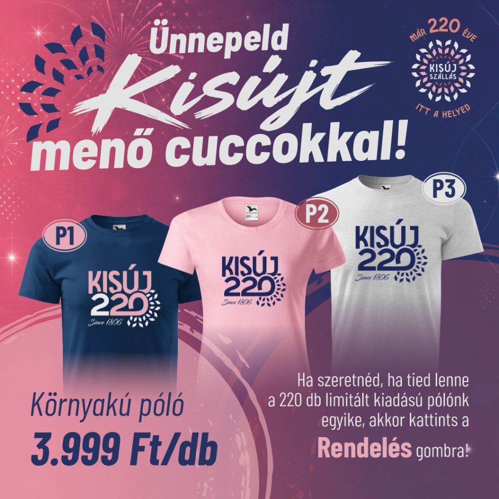 Ünnepeld Kisújt menő cuccokkal!