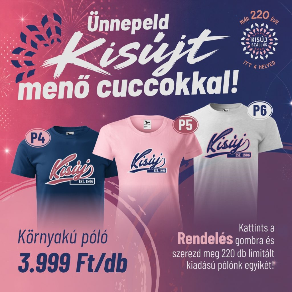Ünnepeld Kisújt menő cuccokkal!