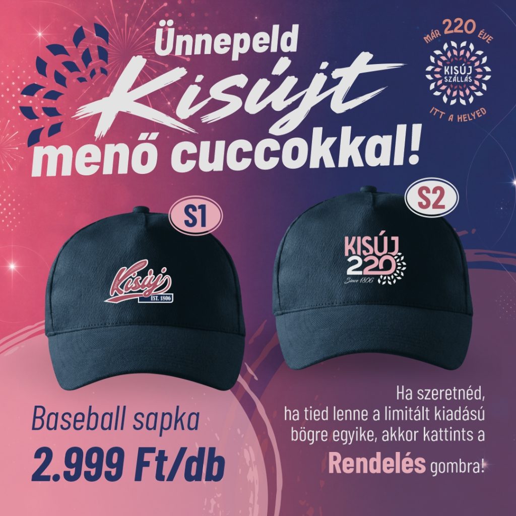 Ünnepeld Kisújt menő cuccokkal!