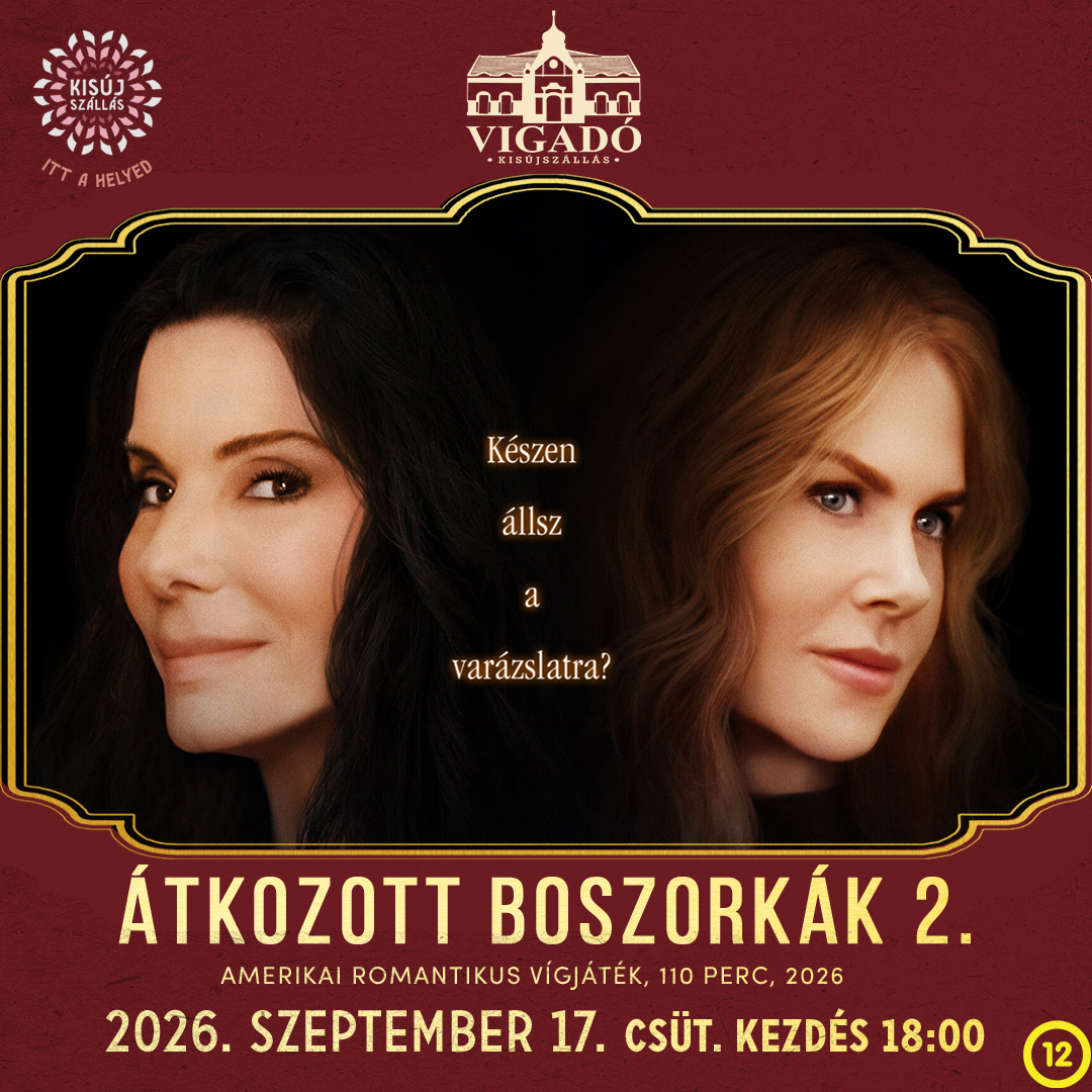 Átkozott boszorkák 2. – 2026. szeptember 17.