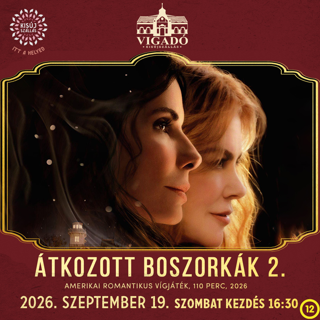 Átkozott boszorkák 2. – 2026. szeptember 19.