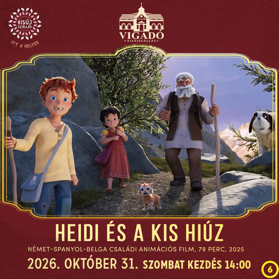 Heidi és a kis hiúz – 2026. október 31.